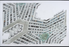 City drawers 2018. Hilton Hotel by Marcha van der Hurk