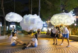 Head in the clouds by Caroline Escaffre Faure and Mickaël Martins Afonso
