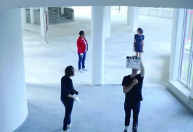 Wendelien from Oldenborgh. Prologue: Squat / Anti-Squat (production still), 2016. Van Oldenborgh is represented by Wilfried Lentz Rotterdam