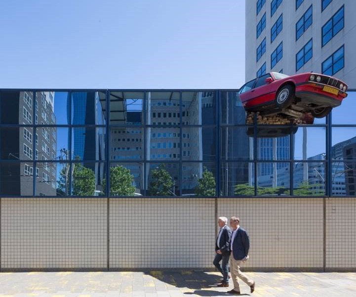 Kunst en Vaarwerk, Auto-parkeergarage (1987), Weena