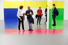 Opening Unlinked, Piet Zwart Institute (2014) - photo Aad Hoogendoorn