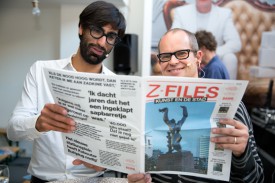 Z-files krant #1 - foto Aad Hoogendoorn