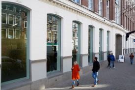 De gevel van TENT
(foto Aad Hoogendoorn)