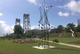 Kees Timmer's 'giraffes' (1964) have been relocated to Noordereiland. Photo: Vincent Petit