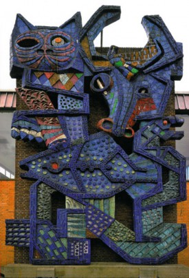Dick Elffers (1960), De oerwereld van het dier ten opzichte van de synthetische wereld, Hoogvliet