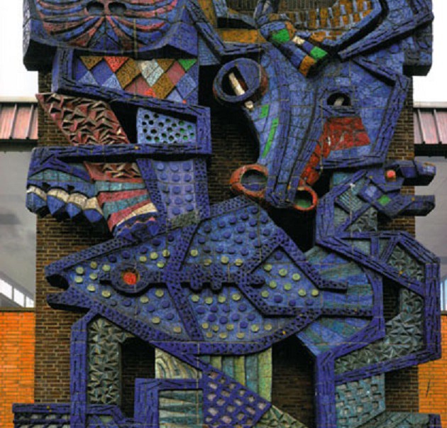 Dick Elffers (1960), The primordial world of the animal compared to the synthetic world, Hoogvliet
